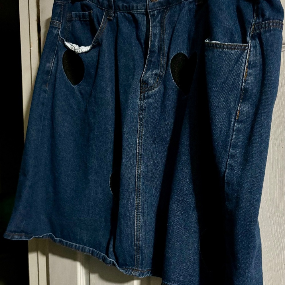 PLUS Blue Jean skirt
